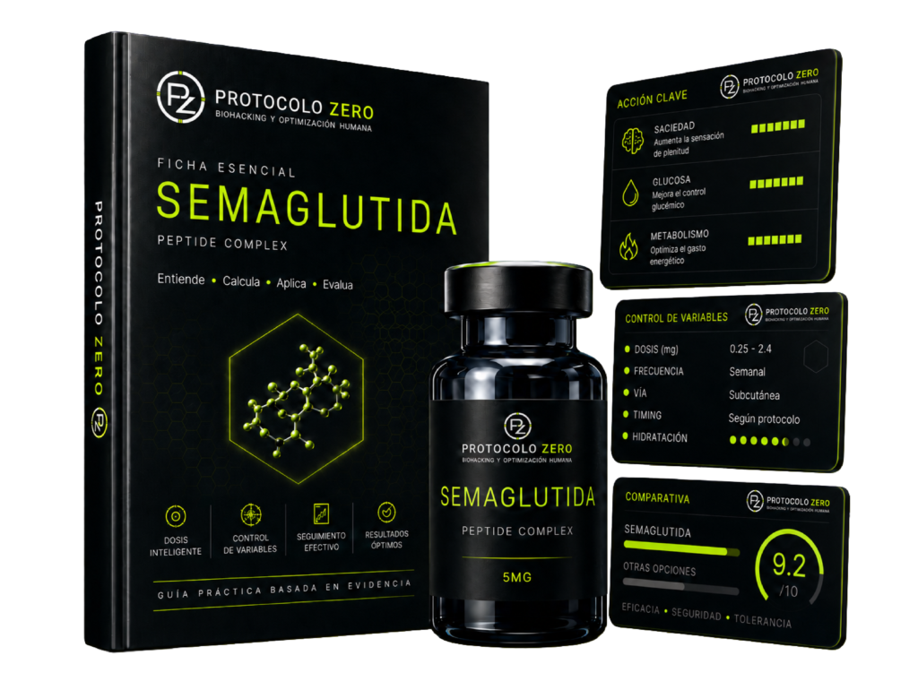 Ficha Esencial Semaglutida — mockup